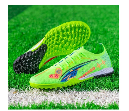 TF/AG Men Football Shoes Society Cleats Professional Soccer Shoes Original Boy Indoor Football Field Boots Sneaker Non Slip