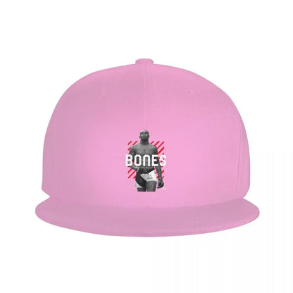 Boné de beisebol ajustável hipster engraçado Jon Jones The Bones Snapback Cap