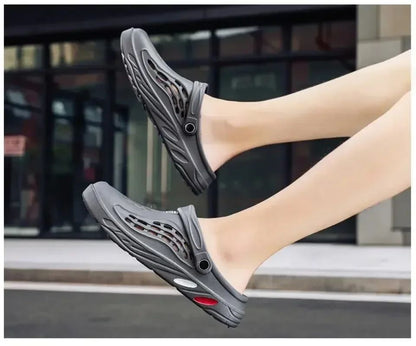 Outdoor Sandals for Men and Women Summer Clogs EVA Slippers Plus Size 47 48 49  Men Garden Shoes Beach Sandals Breathable Clogs