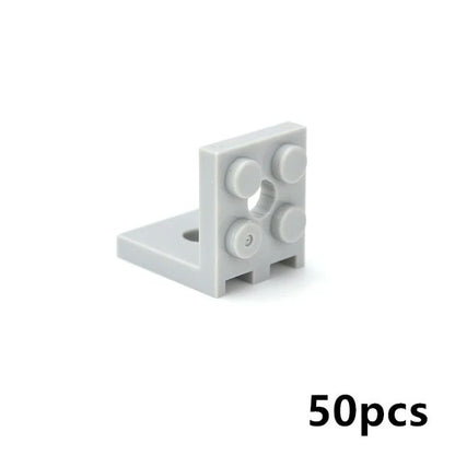 Compatible 21712 44728 3956 99207 36841 36840 99781 99780 Changeover Building Blocks Wall Panel Bracket Corner Connectors Toys