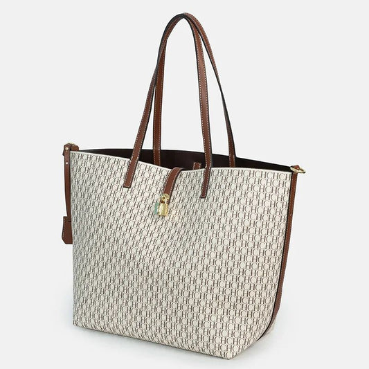 CH Elegant Light Luxury Practical With Bags Pure Color Simple Large Capacity Casual Resistant Brand Women's Bag Shoulder Bag