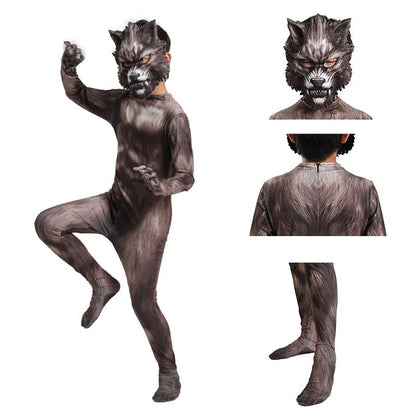 Halloween Costumes for Kids Siren Head Cosplay Bodysuit Boys Girls Anime Black Cat Character Fancy Dress Carnival Party Clothing