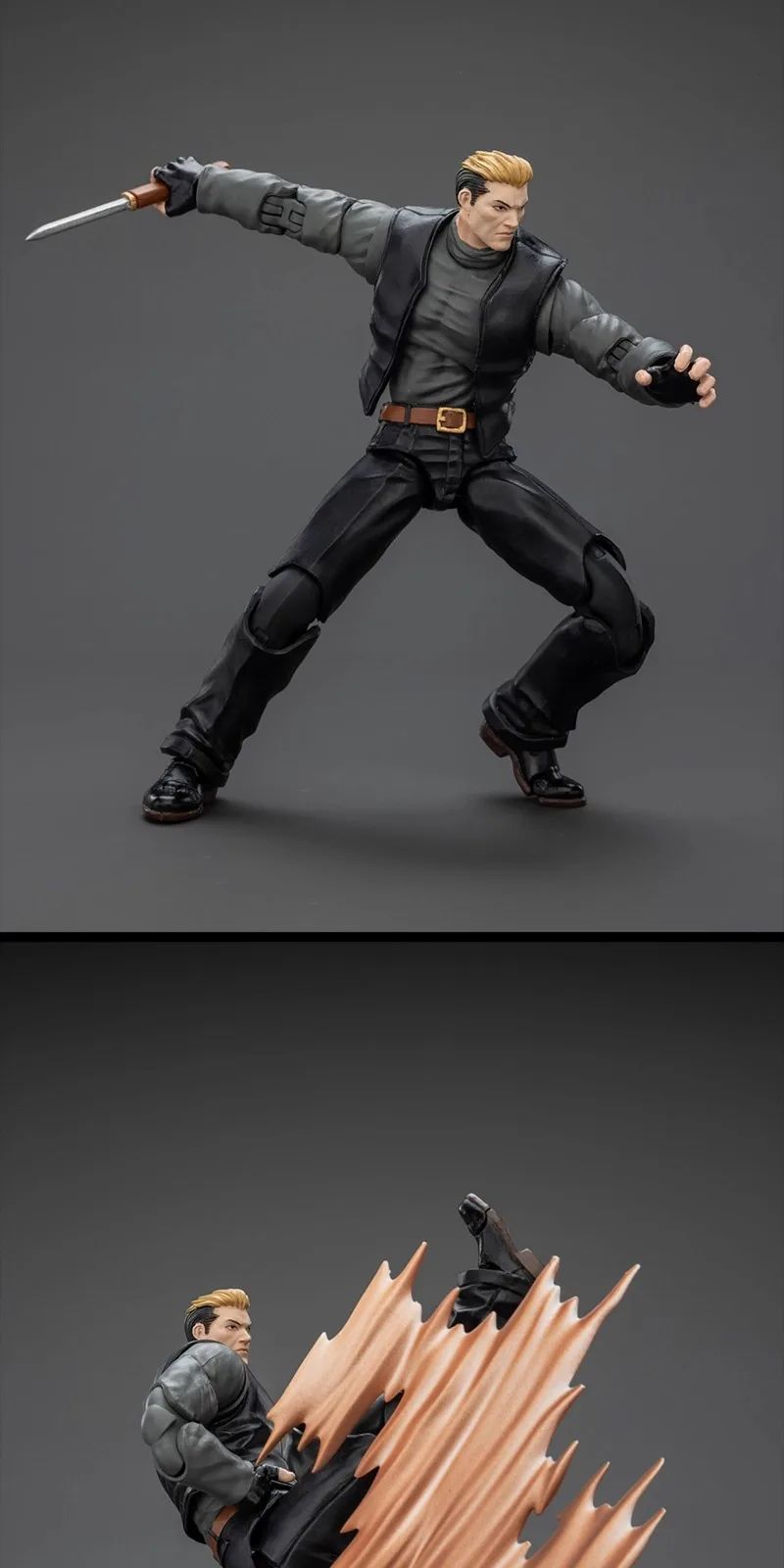 JOYTOY SNK KOF '98UM' 97 Special Team Ryuji Yamazaki Billy Kane Blue Mary 1/18 Bonecos de Ação Modelo Colecionável Brinquedo Presente para Menino