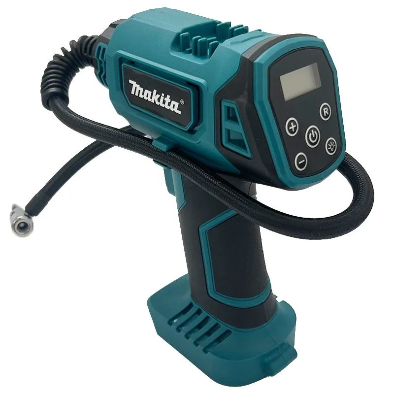 Bomba de Ar Elétrica Portátil sem Fio Makita 12V Compressor de Ar Portátil Recarregável para Carros para Bateria Makita 18V