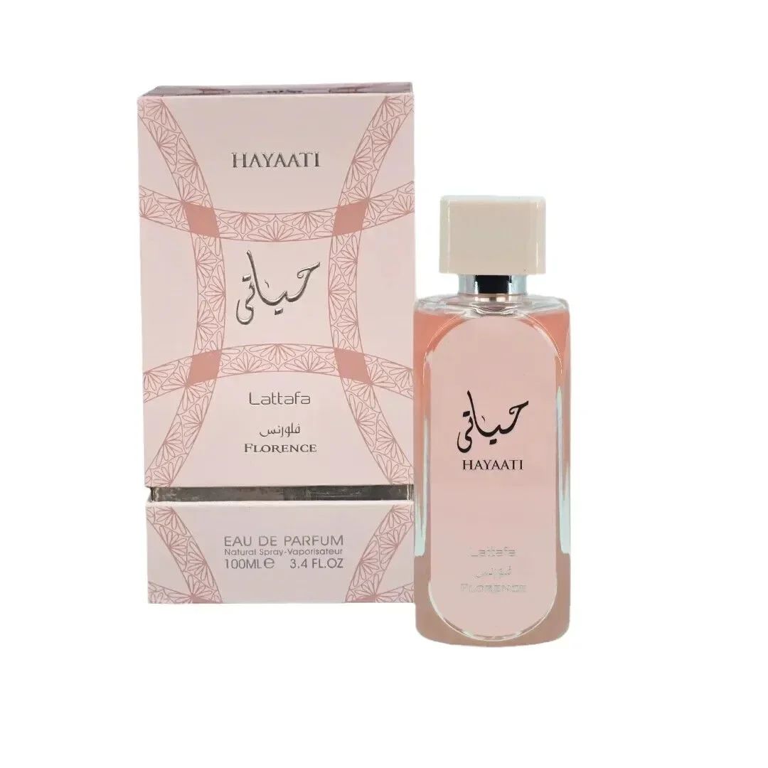 Amber and Citrus Fragrance Lattafa Hayaati Men's and Women's Perfume 100ml, Woody Scent, Long-lasting Guaranteed Gift