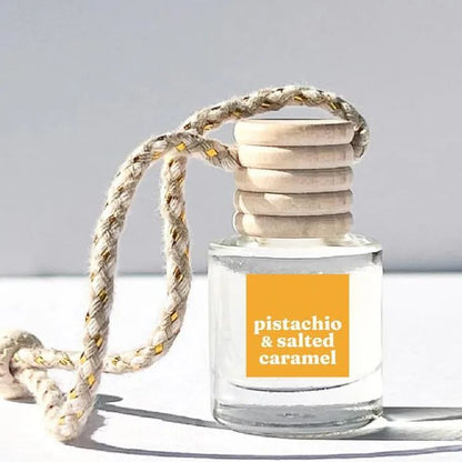 Universal Car Essential Oil Diffuser Air Freshener Hanging Perfume Bottle Auto Interior Rearview Mirror Ornament Hanging Pendant