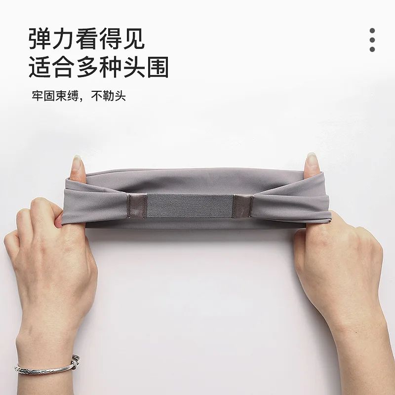 Sports Headband Running Fitness Sweatband Elastic Absorbent Sweat Cycling Jog Tennis Yoga Gym Head Band Hair Bandage Men Women