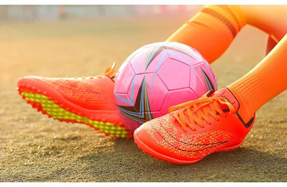 Men Society Soccer Shoes Cleats TF/FG Indoor Non Slip Original Professional Fast Football Shoes Grass Training Football Boots