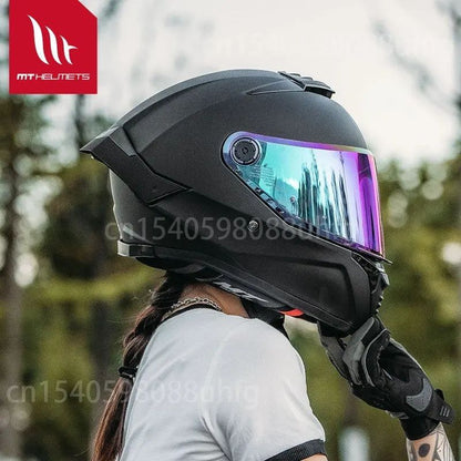 Viseira de substituição MT para capacete modelo THUNDER 4 SV MT-V-28B Lente de capacete Peças MT originais