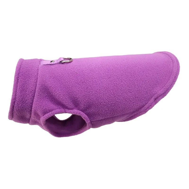 Winter Warm Dog Clothes Pet Jacket Vest with D-Ring For Small Dogs Cats Clothing French Bulldog Costumes Chihuahua Coat