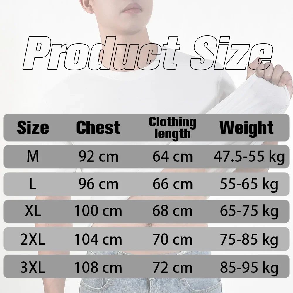 3pcs Mens Plain T-Shirt Casual 100% Cotton Slim Fit Short Sleeve Fitness Top Gym Clothes Soft Male White Black Big Size T Shirt