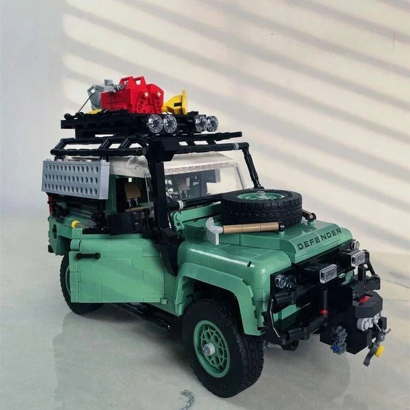 Novo 2336pcs Decoração de Casa veículo off-road clássico 90 modelo de construção 10317 montagem mecânica presente de aniversário de menino