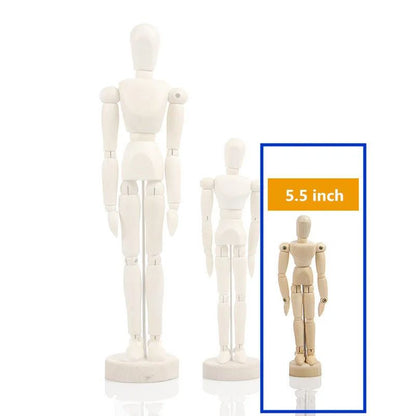 Wooden Hand Body Draw Action Toys Drawing Sketch Mannequin Model Movable Limbs Figures Home Decor Artist Models Jointed Doll