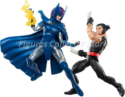In Stock Marvel Legends Series Wolverine and Psylocke 50th Anniversary Comics Collectible 6-Inch 2-Pack Action Figure Model Toy