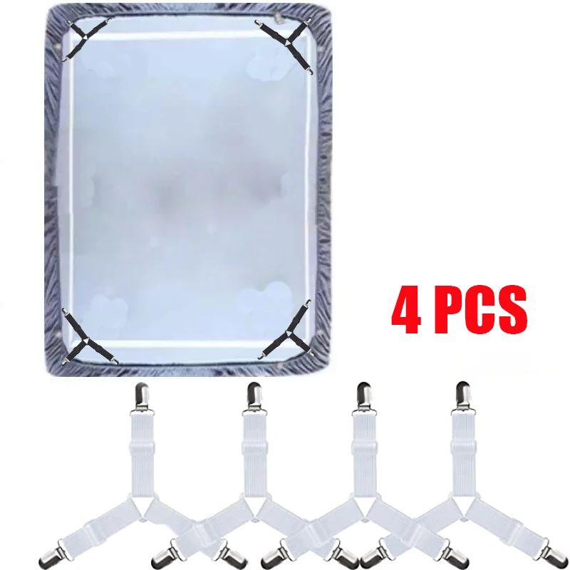 Bed sheet anti slip fastener, tablecloth, sofa cushion, elastic rope clip, bed sheet fixing buckle, duvet cover, anti slip strap