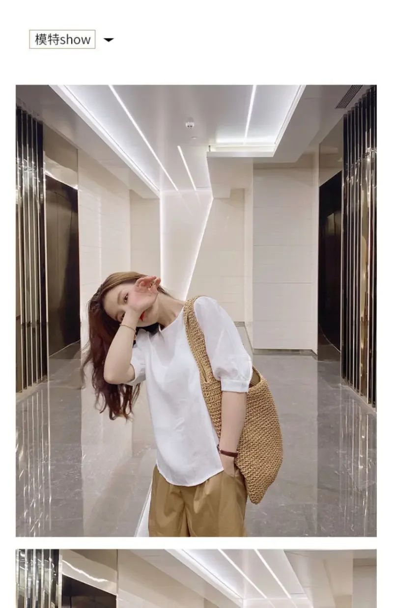 Fashion Straw Women Shoulder Bags Paper Woven Female Handbags Large Capacity Summer Beach Straw Bags Casual Tote Purses