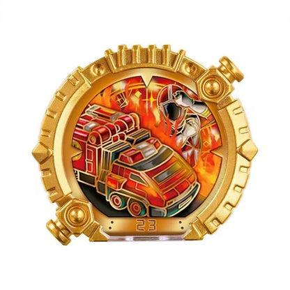 Bandai Original No.1 Sentai Gozyuger Dx Transformation Ring Set Taiyo Sentai Sun Vulcan Star Animals Rangers Toys