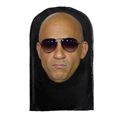 Cosplay 3D Printed Kanye Mask Stretch Mesh Full Face Mask Men Women Role Play Headdress Halloween Masquerade Balaclava Headdress
