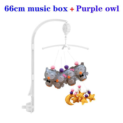 Baby Mobile Rattles Toys Baby Toys 0-12 Months Carousel Crib Holder Baby Mobile To Bed Bed Bell Mom Handmade Toys for Newborns