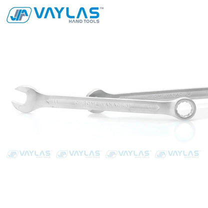 Chave Combinada de Boca e Estrela de 6-32mm Aço Cromo Vanádio Chave Combinada com Anel Aberto Ferramentas Manuais para Conserto Doméstico de Carros Chaves para Uso Doméstico