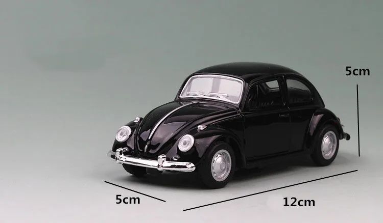 1:36 Scale Old Volkswagen Beetle Metal Alloy Car Diecasts & Toy Vehicles Miniature Model Car Toys For Children Free Shipping