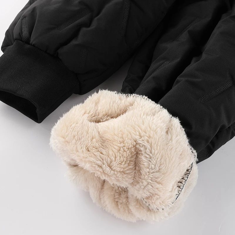 2024 Novas Calças de Algodão Acolchoadas Masculinas de Inverno, Pelúcia Grossa de Lã, Calças Esportivas Quentes, Casuais, Impermeáveis, à Prova de Vento, à Prova de Frio