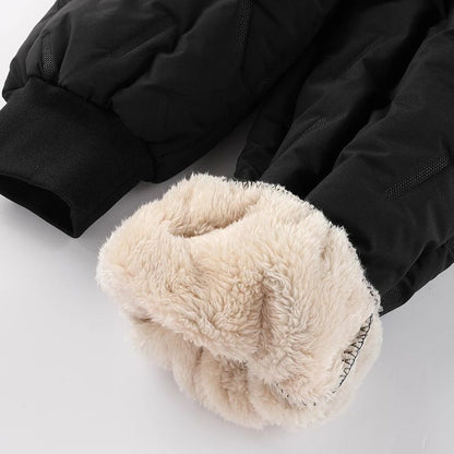 2024 Novas Calças de Algodão Acolchoadas Masculinas de Inverno, Pelúcia Grossa de Lã, Calças Esportivas Quentes, Casuais, Impermeáveis, à Prova de Vento, à Prova de Frio