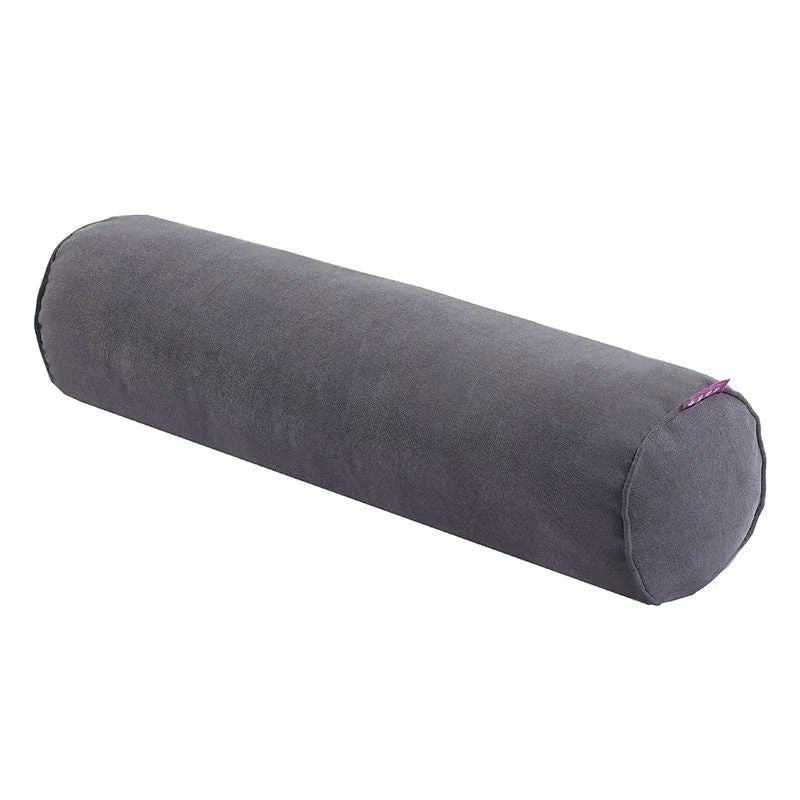 1pc Cylindrical Pillow Solid Color Velvet Bedhead Neck and Waist Pillow Sofa Cushion Beauty Shop Footrest Almohada Cilíndrica
