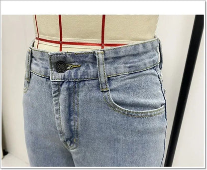 Women Denim Tassel Wide Leg Pants Jeans Washing Loose Fit Mid Waist Pockets Zipper Fly Solid Color Ankle Length Pants Basics