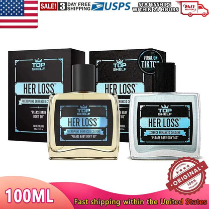 50ml-100ml Lasting Fragrance Her Loss Cologne Perfume Men's Cologne Perfume Men's Pheromone Cologne Perfume, Christmas Gift