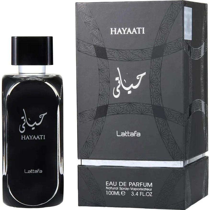 Lattafa Hayaati Men's and Women's Perfume 100ml, Woody Scent, Long-lasting Amber and Citrus Fragrance Guaranteed Gift