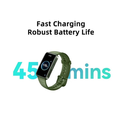 2024 New Original HUAWEI Band 8 Smart Band All-day Blood Oxygen 1.47'' AMOLED Screen Heart Rate Smartband 2 Weeks Battery Life