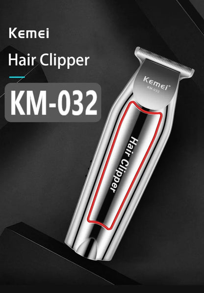 Kemei Hair Clipper for Men Cordless Beard Trimmer Hair Trimmers Set Shaver Hair Cutting Machine Clippers for Barber KM-032