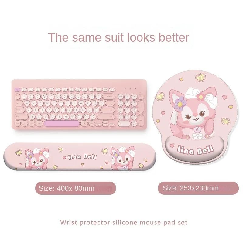 Gradient Mouse Pad Comfortable Wrist Support Non Slip Mice Mat Soft Mousepad Wrist Support Computer Silicone mouse pad