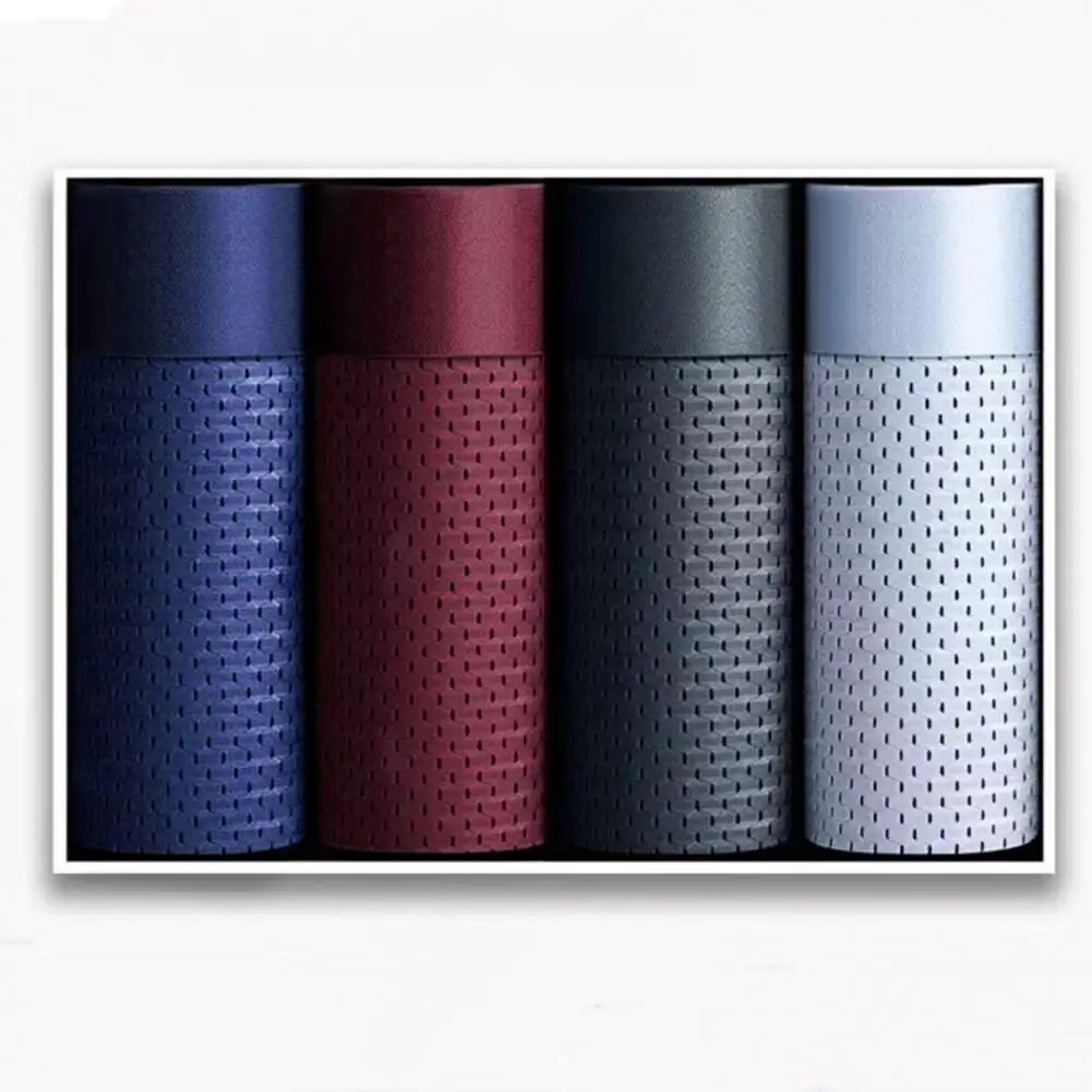 Men Breathable Boxers Ice Silk Mesh Men's Boxers Soft Breathable Underwear with Moisture-wicking Technology U Design for Comfort