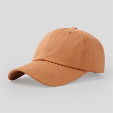 Boné de beisebol casual para homens e mulheres, chapéu de algodão liso moderno e simples nas cores preto, rosa, branco, vinho tinto, azul marinho.