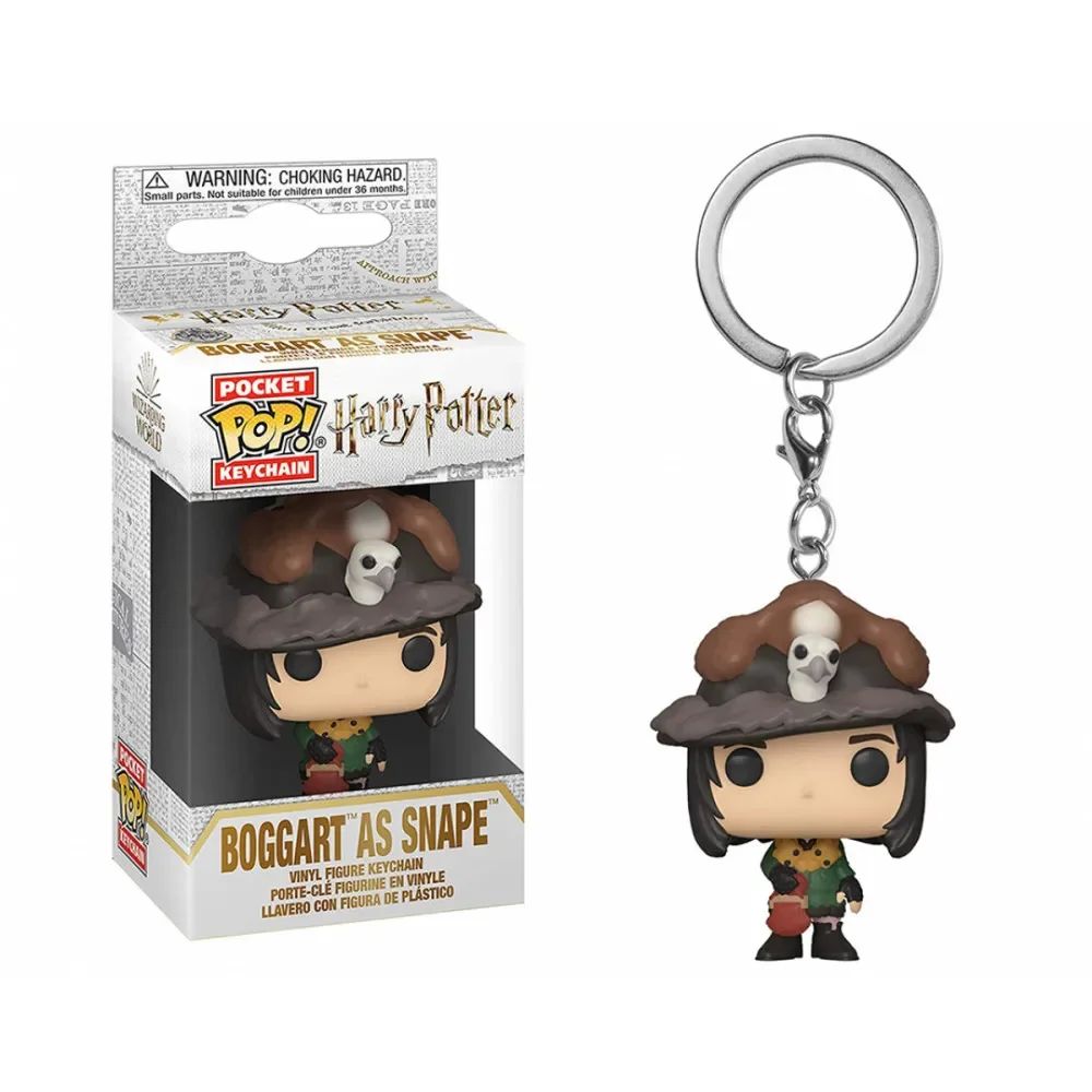 Funko Pocket Chaveiro Brinquedo Hermione Granger Dobby Dumbledore Malfoy Ginny Ron Hedwig Snape Voldemort Luna Pop de Bolso Chaveiro Brinquedo