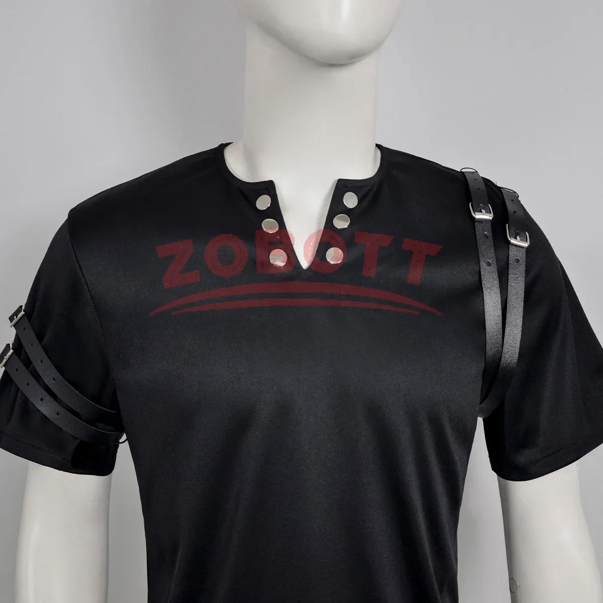 Michael Jackson cosplay Costume BAD Punk Jacket Black Slim BAD Jacket Costume T-shirt Belt Clothing Adore Stars Impersonator