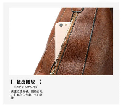 New women's handbag, single shoulder crossbody bag, PU women's tote bag, large capacity women's bag