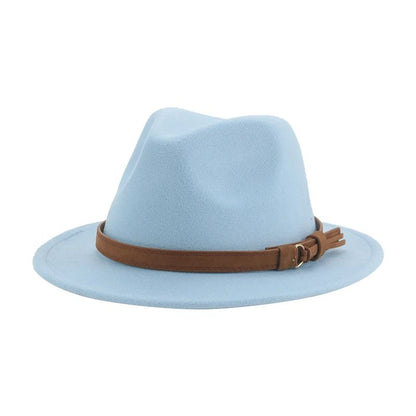 Hats for Women Fedoras Girls Hat Boys Hat Felted Kids Baby Caps Small 52cm 54cm Belt Wedding Cute Kid Fedoras Sombreros De Mujer