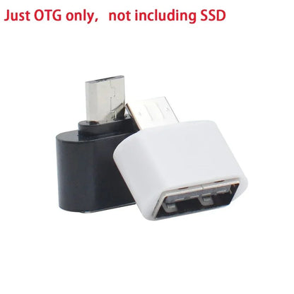 Original SSD 1TB High Speed External Hard Drive USB 3.1 Type-C Interface Hard Disk 256TB Mass Solid Drive for Laptop/PC/MAC
