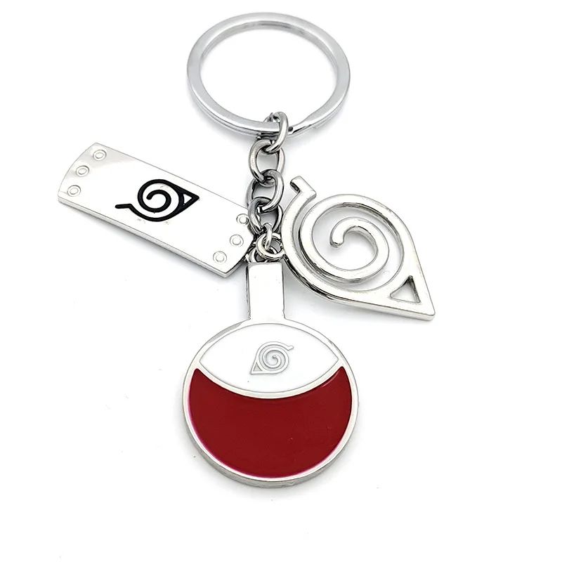 Anime Naruto Chaveiro Brinquedo Kunai Shuriken Konoha Ninja Carro Mochila Xiao Organização Nuvem Vermelha Chaveiro Acessórios Presente