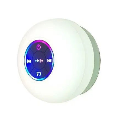 Alto-falante Bluetooth Sem Fio Portátil LED IPX4 À Prova d'Água Alto-falante para Banheiro Externo com Ventosa Grande Mini Caixa de Som Estéreo