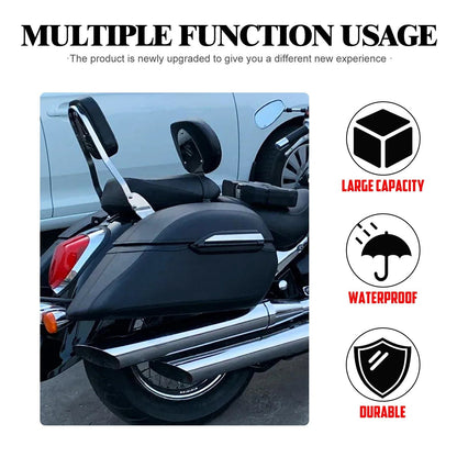 Malas Laterais Rígidas Universais para Motocicleta 42L Baús Clássicos Bagagem de Montagem para Harley para R1200GS R1250GS DS400 Shadow 400 750
