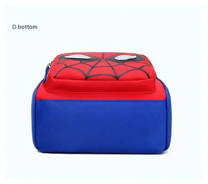 Aoger Anime Spiderman Design Backpack Frozen Cars Printing Boys Primary Children School Bag Kids Kindergarten Backpack Travel