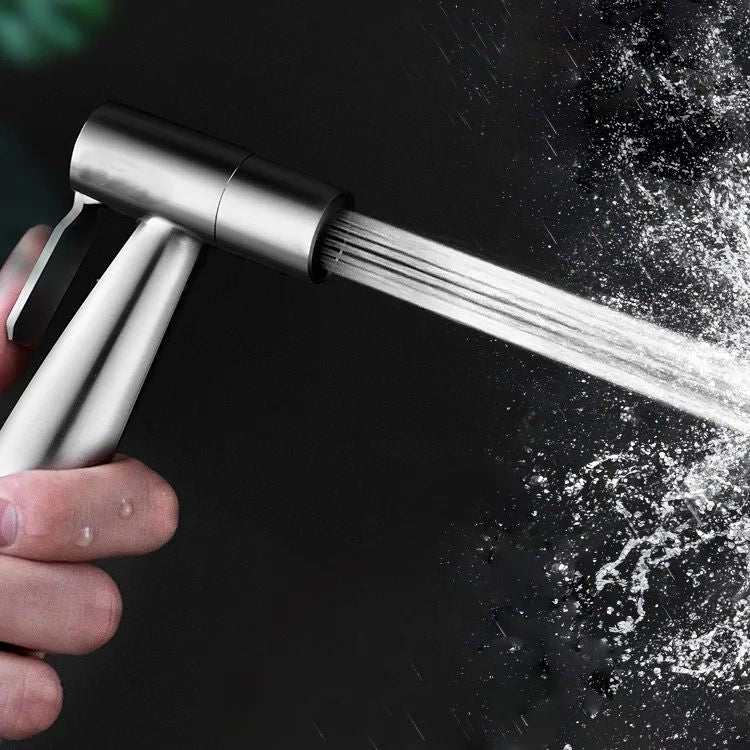 Pulverizador de Torneira de Banheiro Portátil, Pulverizador de Aço Inoxidável, Pistola de Pulverização de Bidê Manual, Chuveiro Higiênico de Limpeza Automática, Torneira Manual de Banheiro