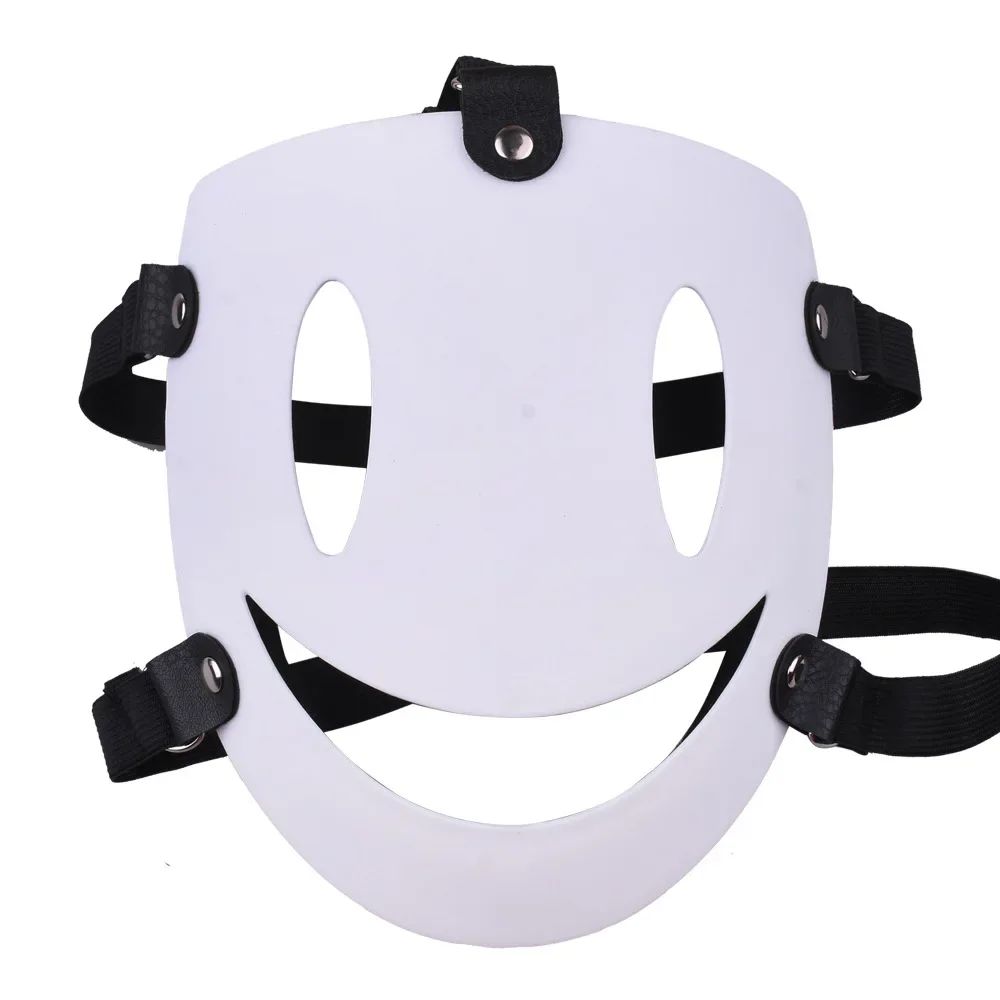 Anime High Rise Invasion Sniper Cosplay Mask Tenkuu Shinpan White Masks Japanese Samurai Costume Props For Carnival Party