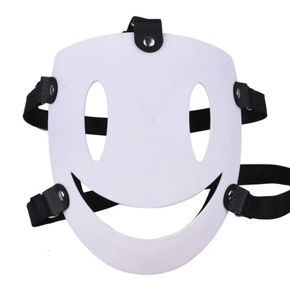 Anime High Rise Invasion Sniper Cosplay Mask Tenkuu Shinpan White Masks Japanese Samurai Costume Props For Carnival Party