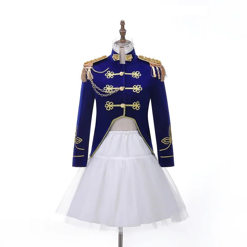 Men Stage Couple Costumes Photo Military Dress Suit Navy Men's and Women's Military Band Uniform Sailor Suit Spring and Autumn