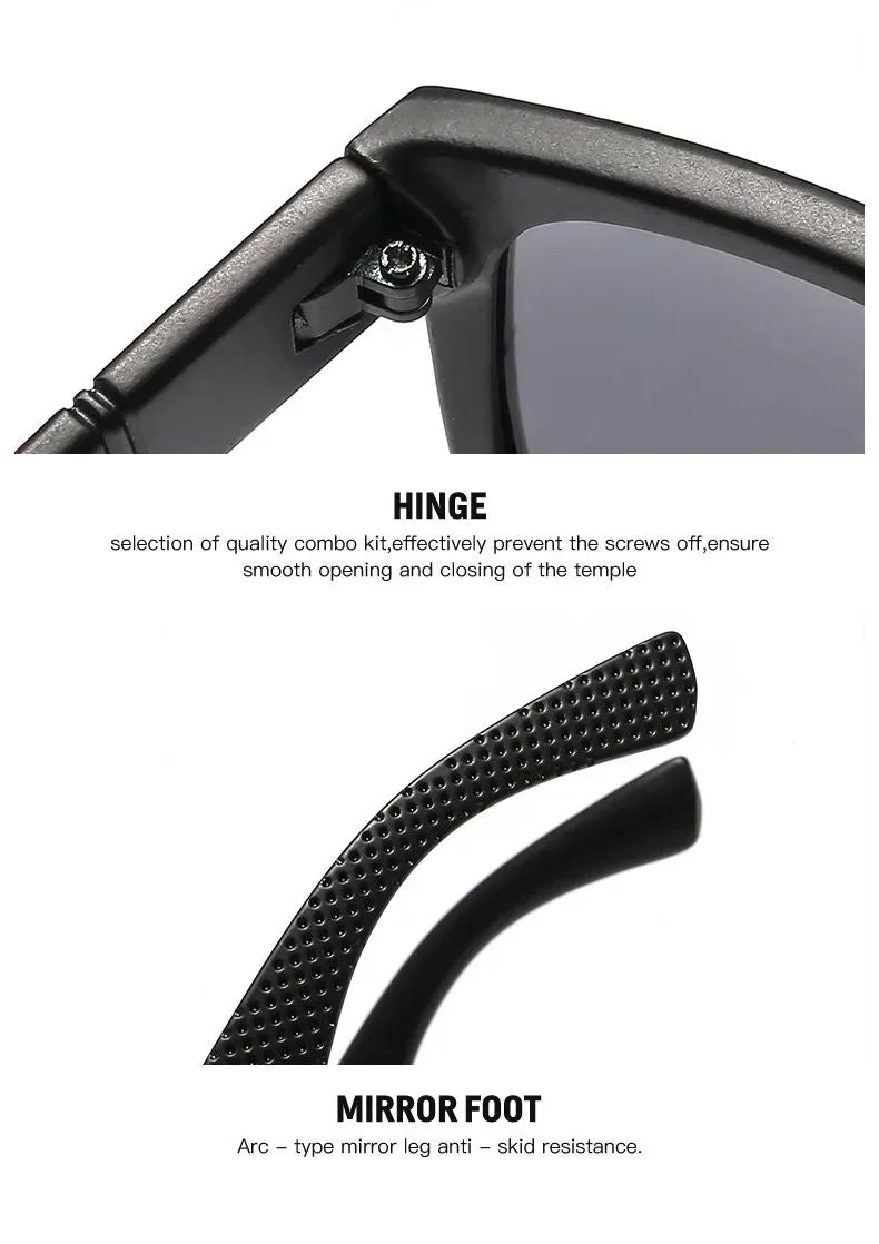 2025 Luxury Brand Polarized Sunglasses Men High-End Outdoor Glasses Fashion Square Driving Eyewear Travel Sun Glasses UV400